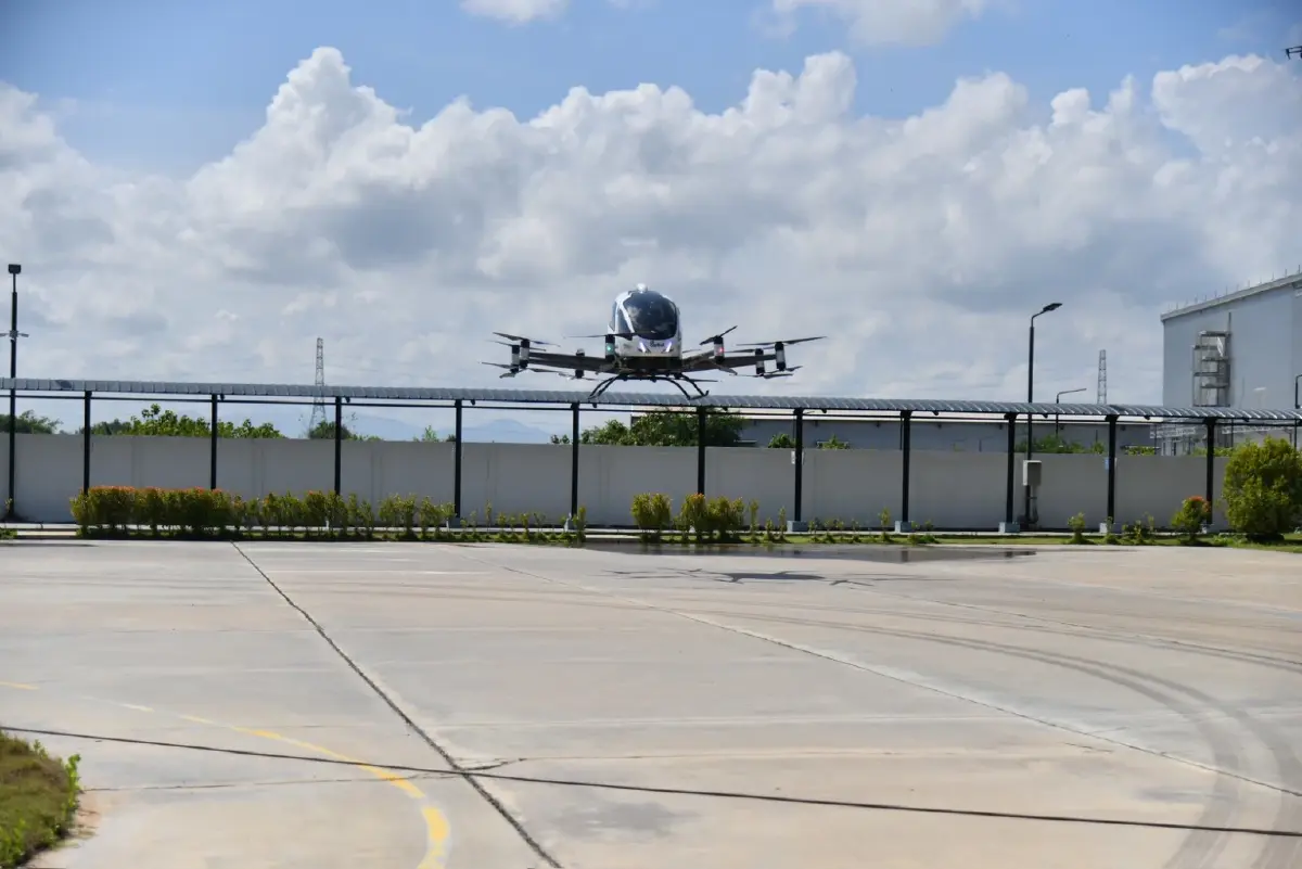 EH216-S อากาศยานไร้คนขับ ปฏิวัติการเดินทางในเมืองไทยสู่ยุคใหม่