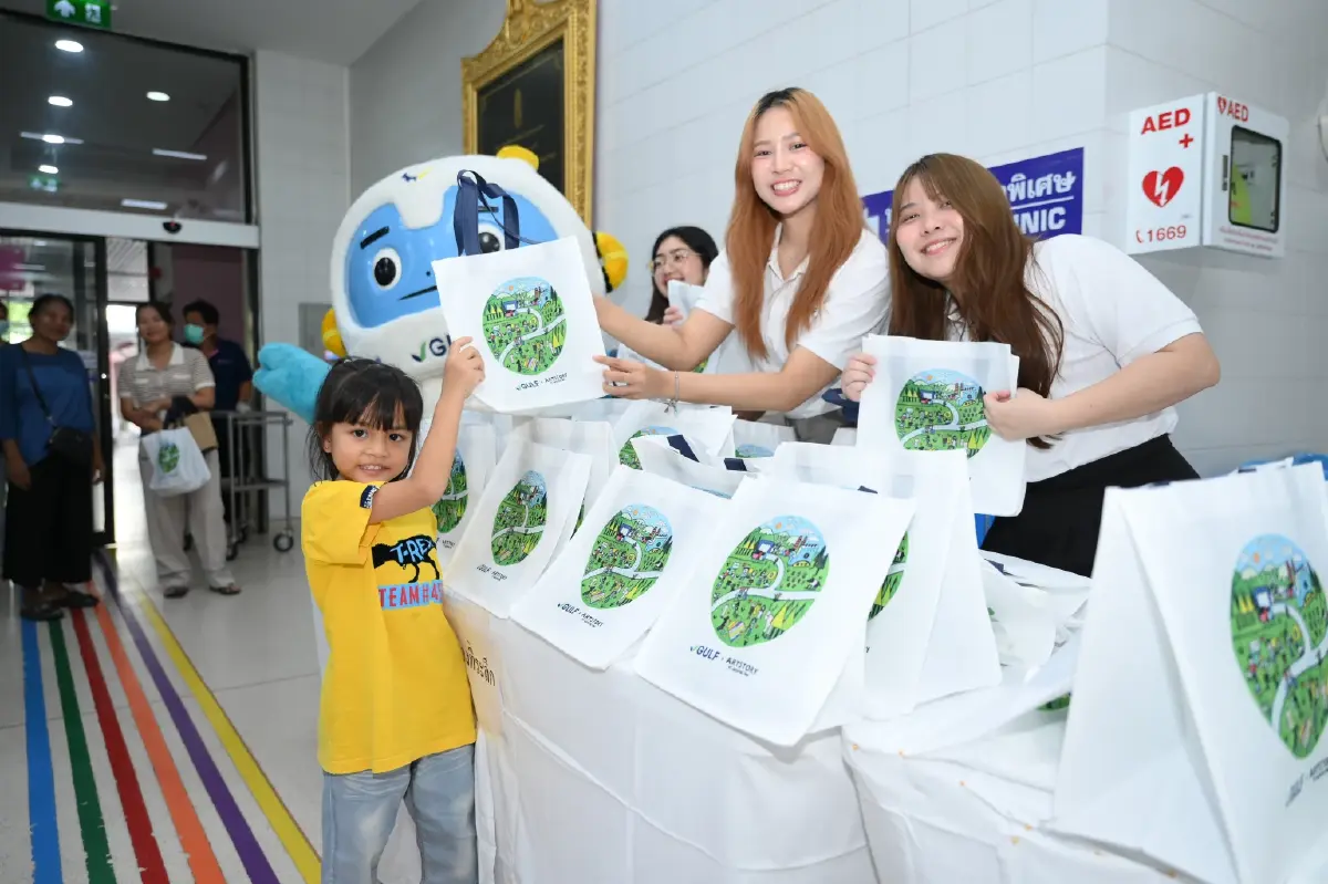 กัลฟ์-ทันตะจุฬาฯ จัด  "GULF Sparks Smiles มอบรอยยิ้มสดใสให้ชุมชน”