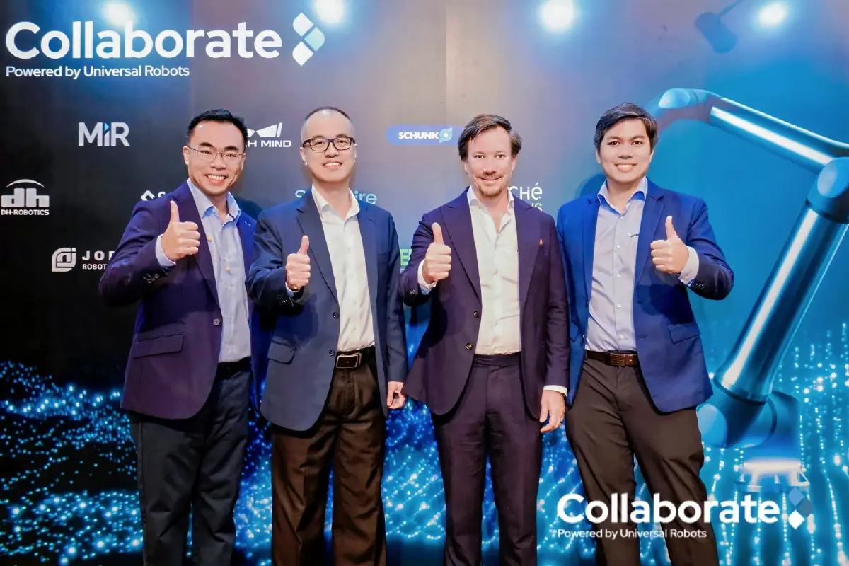 “Universal Robots" จุดประกายอุตสาหกรรมไทยด้วยโคบอท ในงาน Collaborate 2025