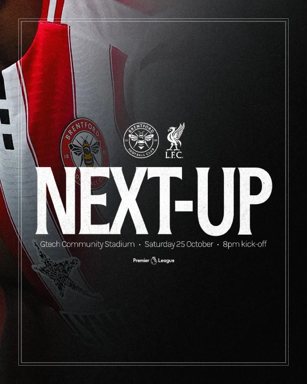 ถ่ายทอดสด เบรนท์ฟอร์ด พบ ลิเวอร์พูล พรีเมียร์ลีก วันนี้ 25 ต.ค.68