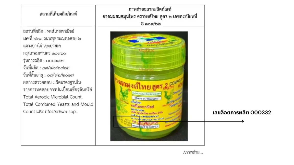 ดูเลขล็อตการผลิตข้างขวด