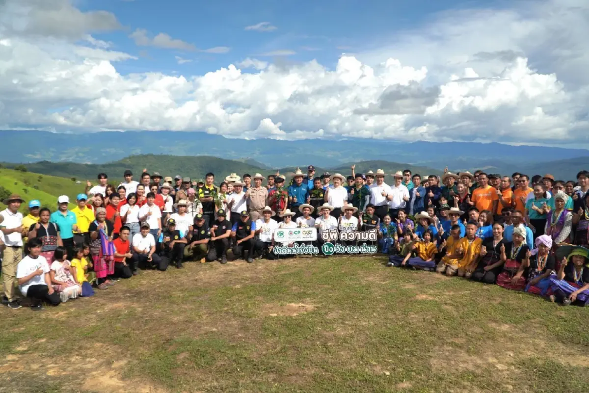 เครือซีพีต่อยอด “แม่แจ่มโมเดลพลัส” ฟื้นฟูป่าต้นน้ำ สร้างรายได้ชุมชนยั่งยืน