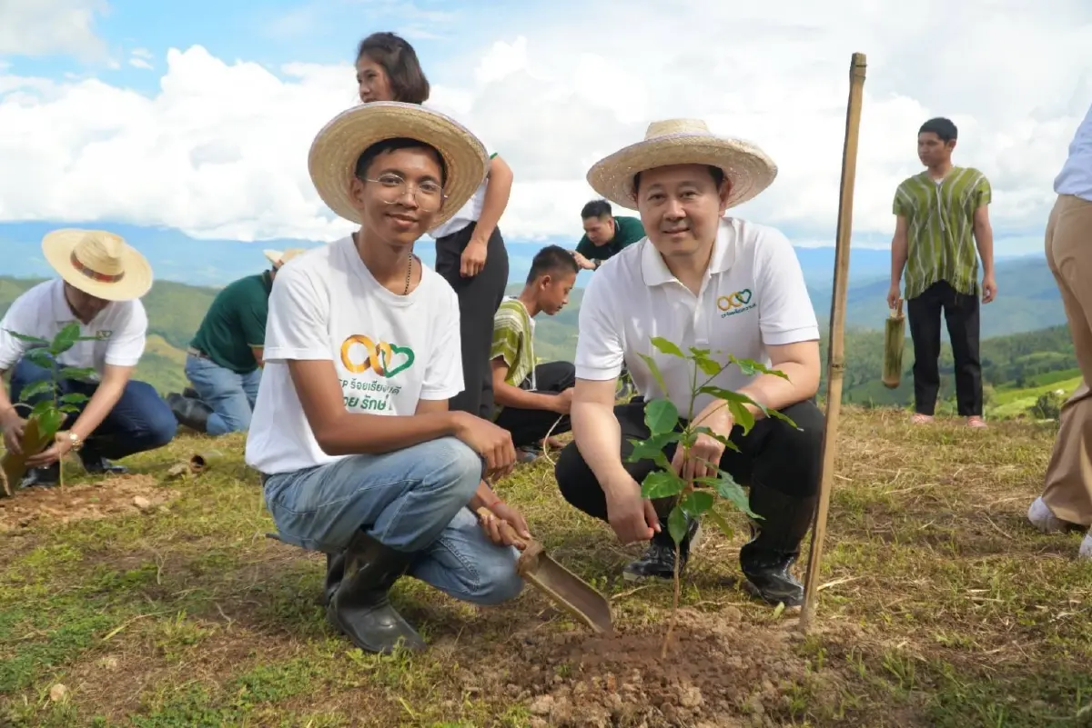 เครือซีพีต่อยอด “แม่แจ่มโมเดลพลัส” ฟื้นฟูป่าต้นน้ำ สร้างรายได้ชุมชนยั่งยืน