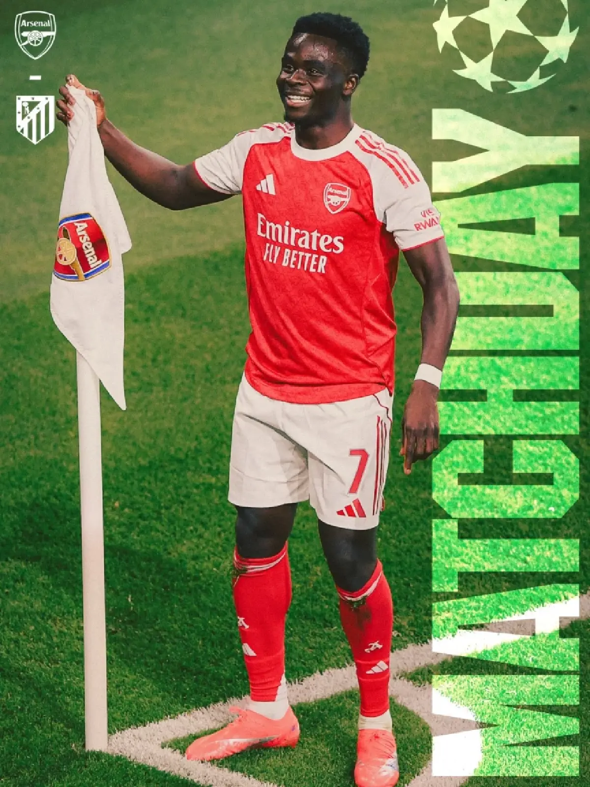 LIVE ถ่ายทอดสด อาร์เซน่อล พบ แอต. มาดริด ยูฟ่า แชมเปี้ยนส์ลีก วันนี้ 21 ต.ค.68