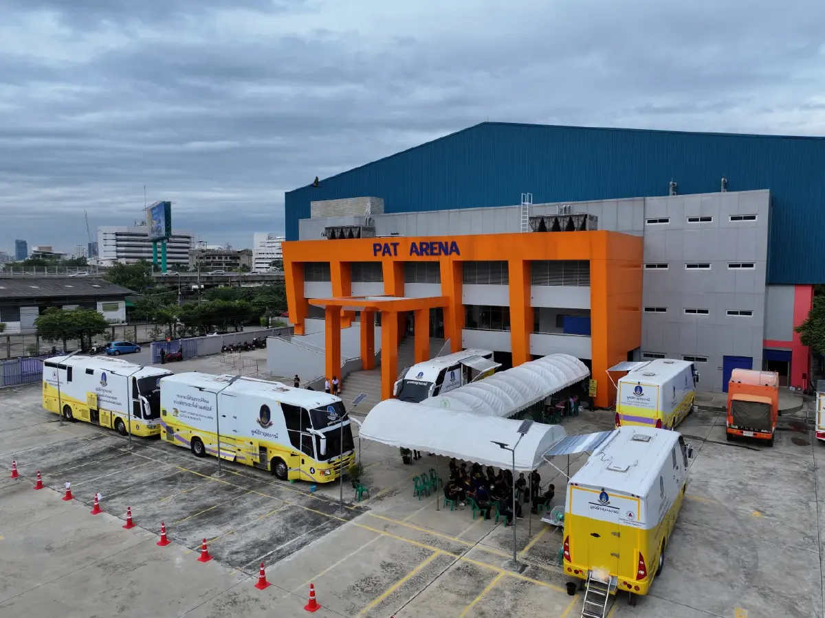 กทท. เปิดพื้นที่ตรวจมะเร็งเต้านม-นรีเวชฟรีแก่สตรีชาวคลองเตย