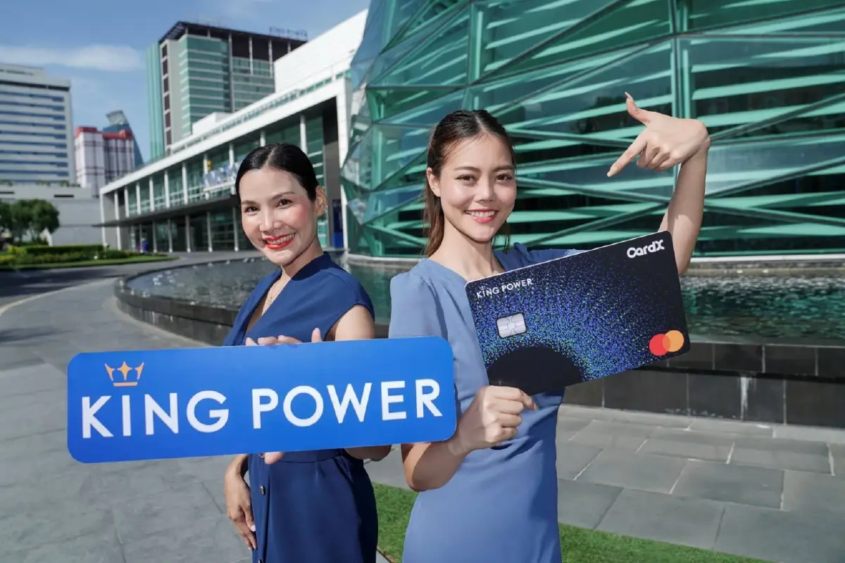 CardX ผนึก King Power เปิดตัวบัตรเครดิตดีไซน์ใหม่ ตอกย้ำเพื่อนร่วมทางนักเดินทาง