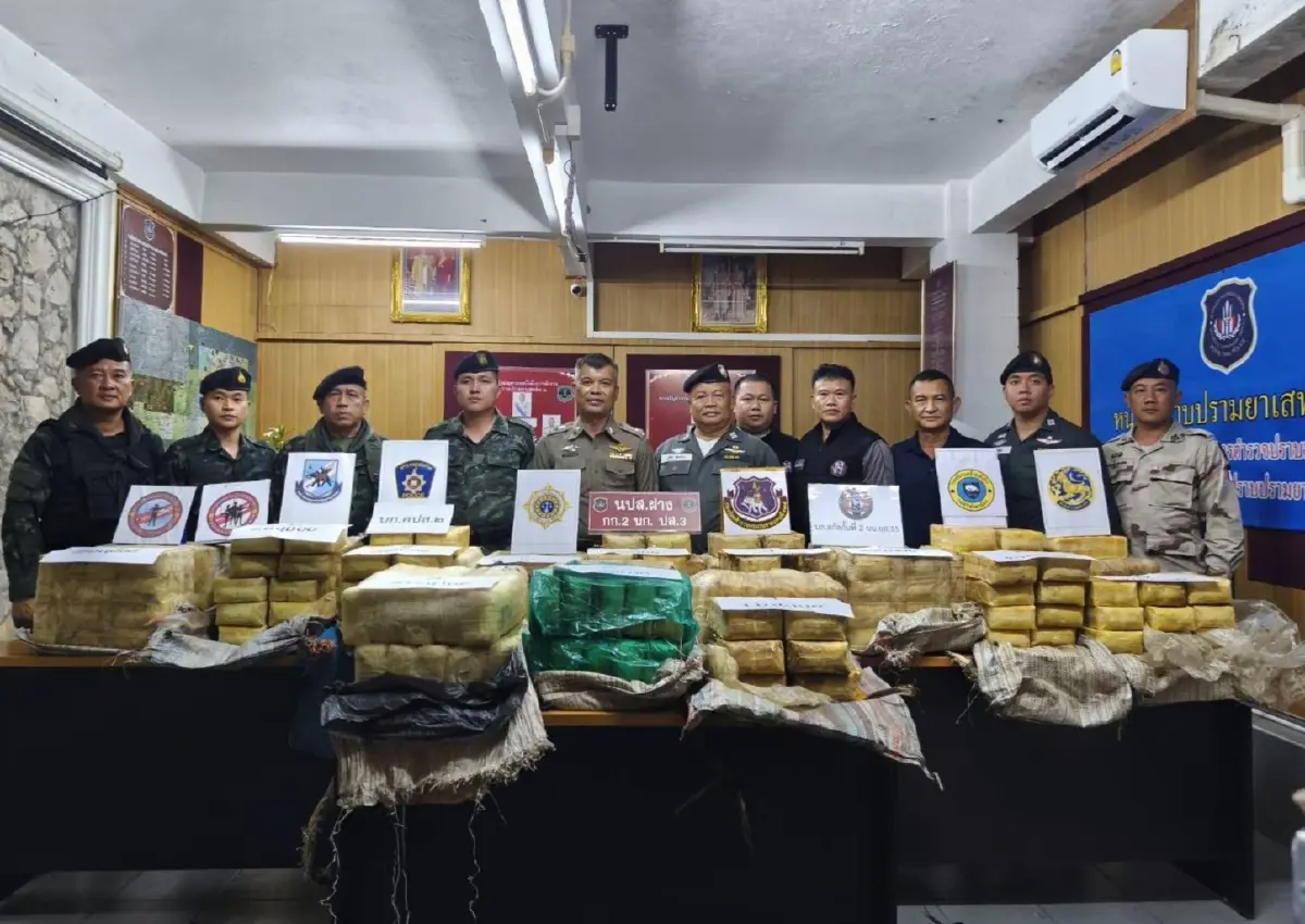 'อนุทิน' นำทีม สตช. แถลง &quot;ปราบยาเสพติด&quot; ปิดเส้นลำเลียงทั่วประเทศ