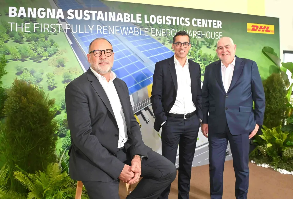ดีเอชแอล เปิดคลังสินค้าพลังงานหมุนเวียน 100% แห่งแรกของโลกในไทย