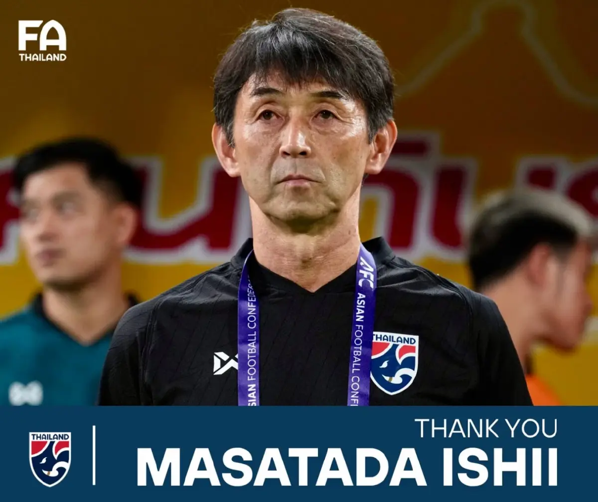 Win Rate 56% ยังไม่รอด ! สรุปผลงาน ก่อน สมาคมบอลปลด "อิชิอิ"