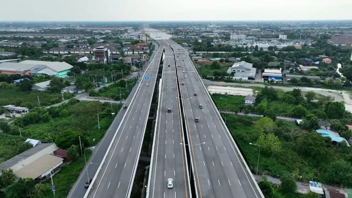 มอเตอร์เวย์ M81 บางใหญ่-กาญจนบุรี เปิดให้ใช้ฟรี 24 ชม. 31 ต.ค. 68 นี้