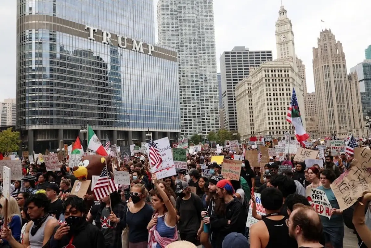 ชาวสหรัฐออกมาชุมนุมประท้วง “No Kings" ต่อต้านทรัมป์ทั่วประเทศ