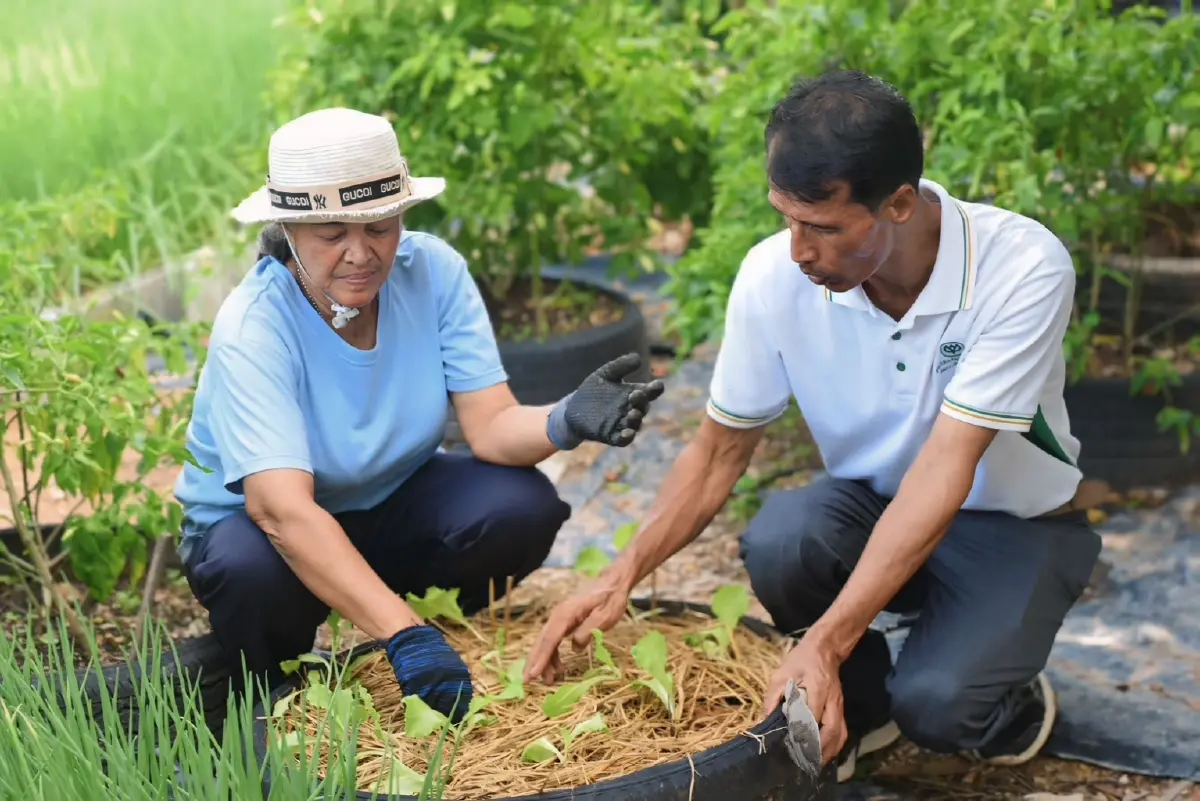 “บ้านป้านา ผักปลาริมเล” จ.สงขลา เกษตรกรต้นแบบสู่ความยั่งยืน