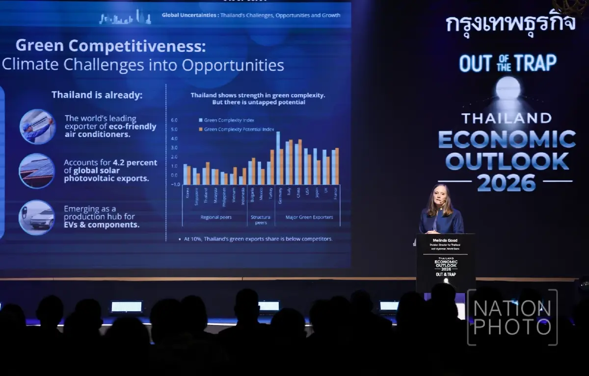 ธนาคารโลกชี้ ‘ไทยสลัดไม่หลุดกับดักรายได้ปานกลาง’ หากเศรษฐกิจยังโตแค่ 2%