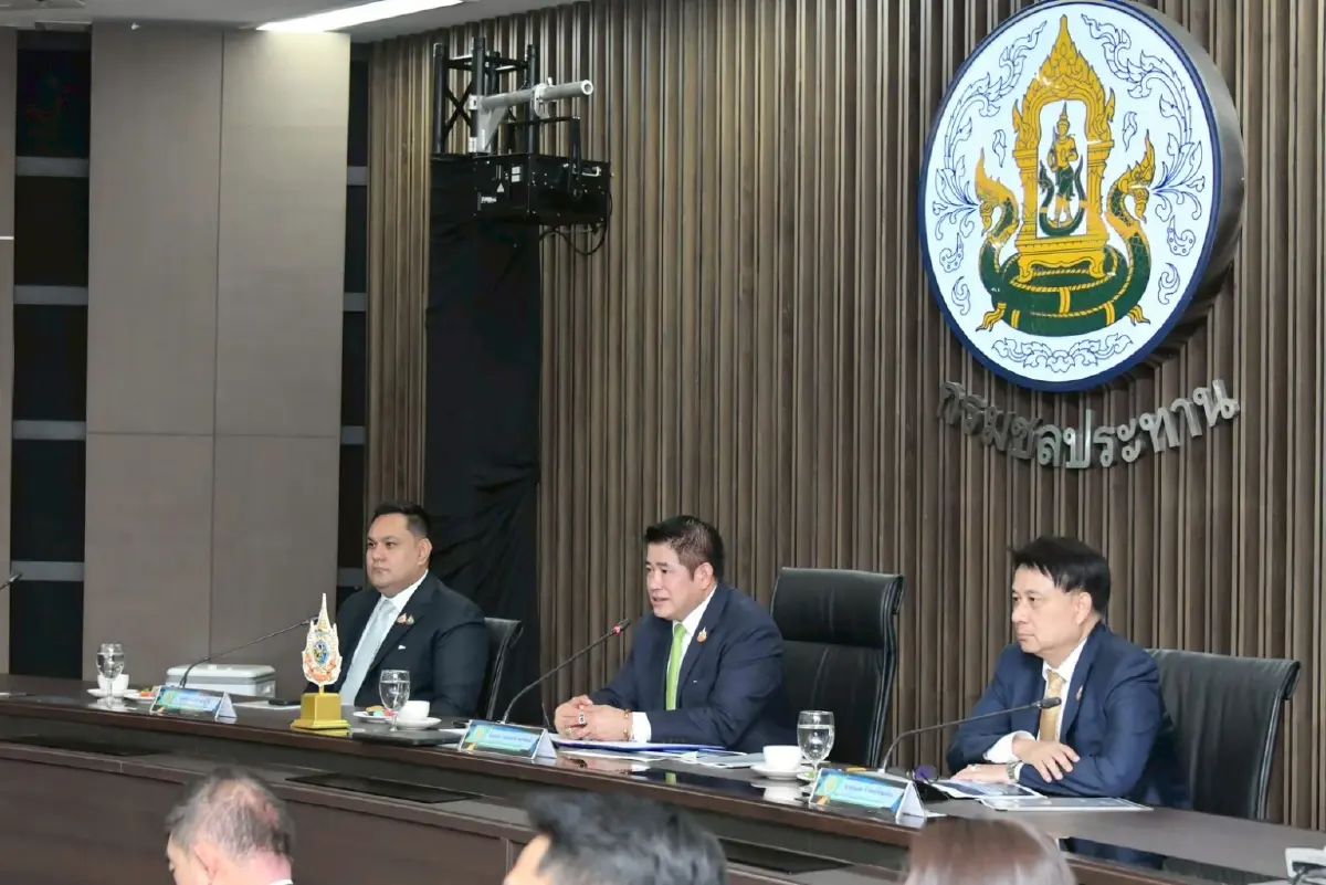 ธรรมนัสนำทีมเกษตรฯ เดินหน้า 6 แนวทางผลักดันไทยสู่ศูนย์กลางเกษตรโลก