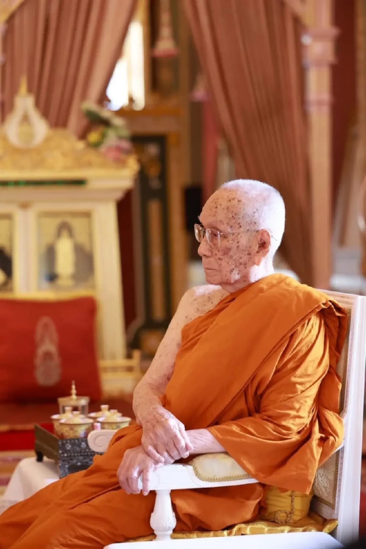 สมเด็จพระสังฆราช สกลมหาสังฆปริณายก ทรงบำเพ็ญพระกุศล ถวายแด่ พระบรมราชชนนีพันปีหลวง