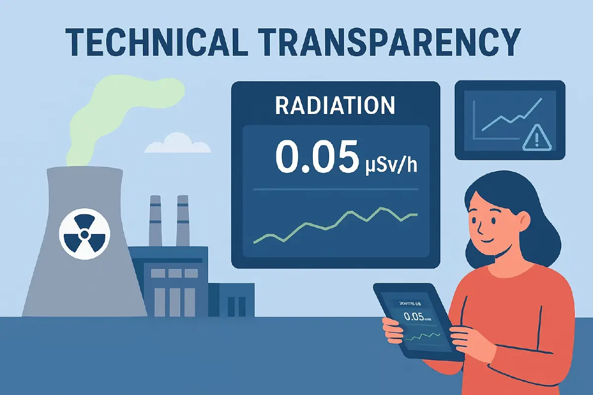 ตรวจค่ารังสีเรียลไทม์! เปิดแผนโปร่งใสเชิงเทคนิคไม่ธรรมดา โรงไฟฟ้าญี่ปุ่น