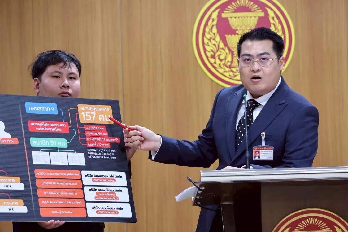 ใครอยู่เบื้องหลัง? “ธนเดช” เปิดผังเอกชนรับ "โควตาหวยทหารผ่านศึก"