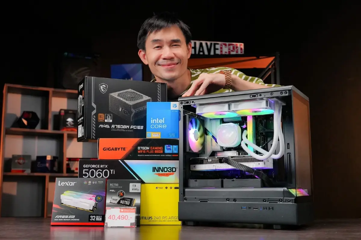 เครดิตภาพเพจ iHAVECPU