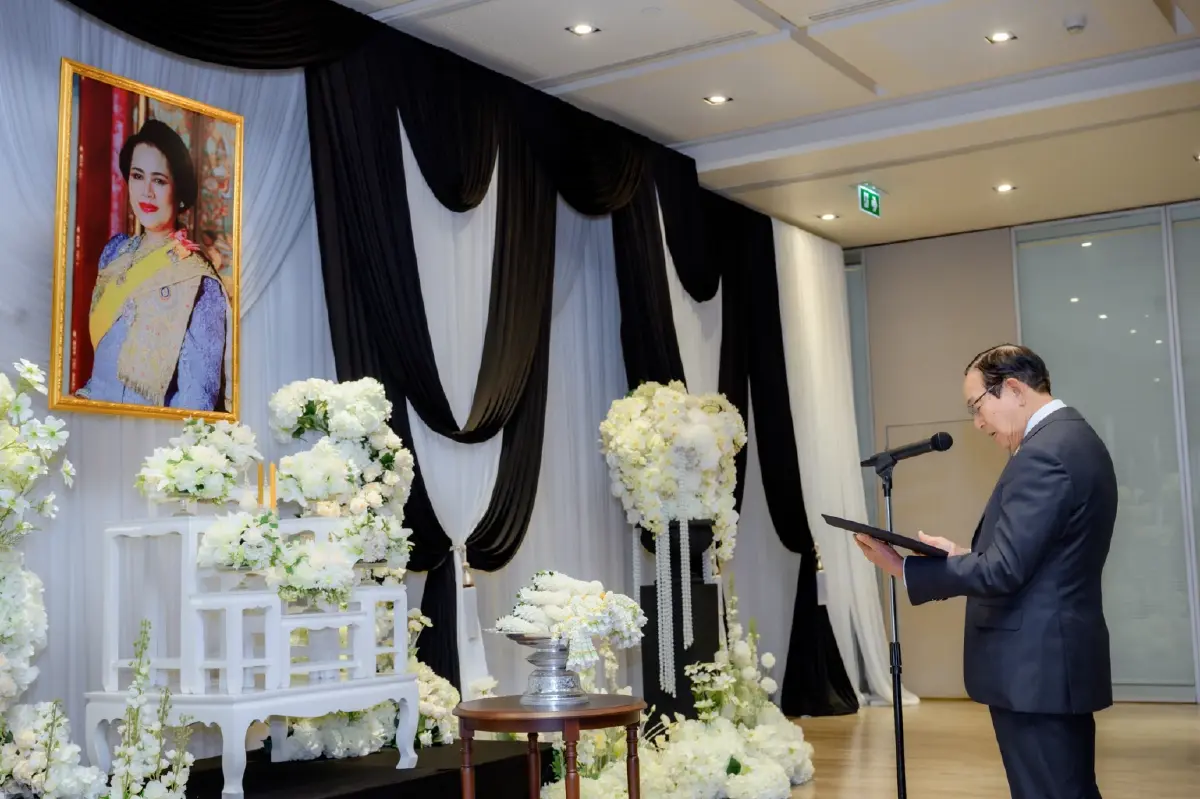 ช.การช่าง ถวายอาลัยและน้อมรำลึกในพระมหากรุณาธิคุณ สมเด็จพระพันปีหลวง