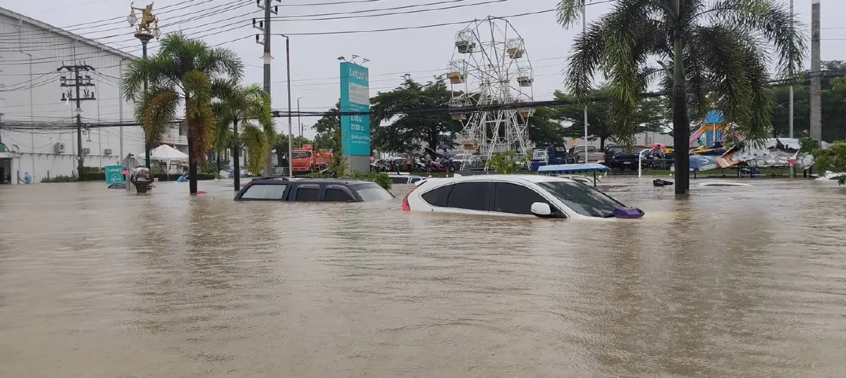 ปภ.สรุปพื้นที่น้ำท่วมทั่วประเทศ 20 จังหวัด เดือดร้อนกว่า 2.6 ล้านราย