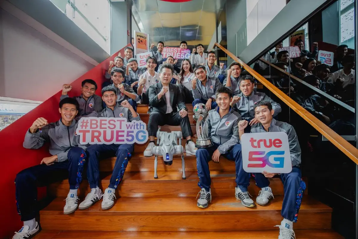 ทรู เปิดบ้านต้อนรับทีมฟุตบอลเยาวชน “หมอนทอง-อบจ.ชัยนาท” อัพประสบการณ์ดิจิทัล 5G
