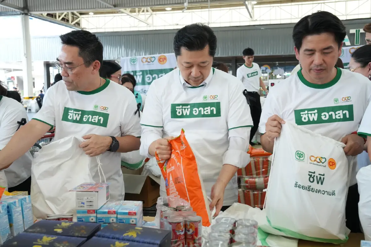 ซีพีร้อยเรียงพลังดี! ซีอีโอ “ศุภชัย” นำทีมช่วย 10 จังหวัดใต้ฝ่าน้ำท่วม