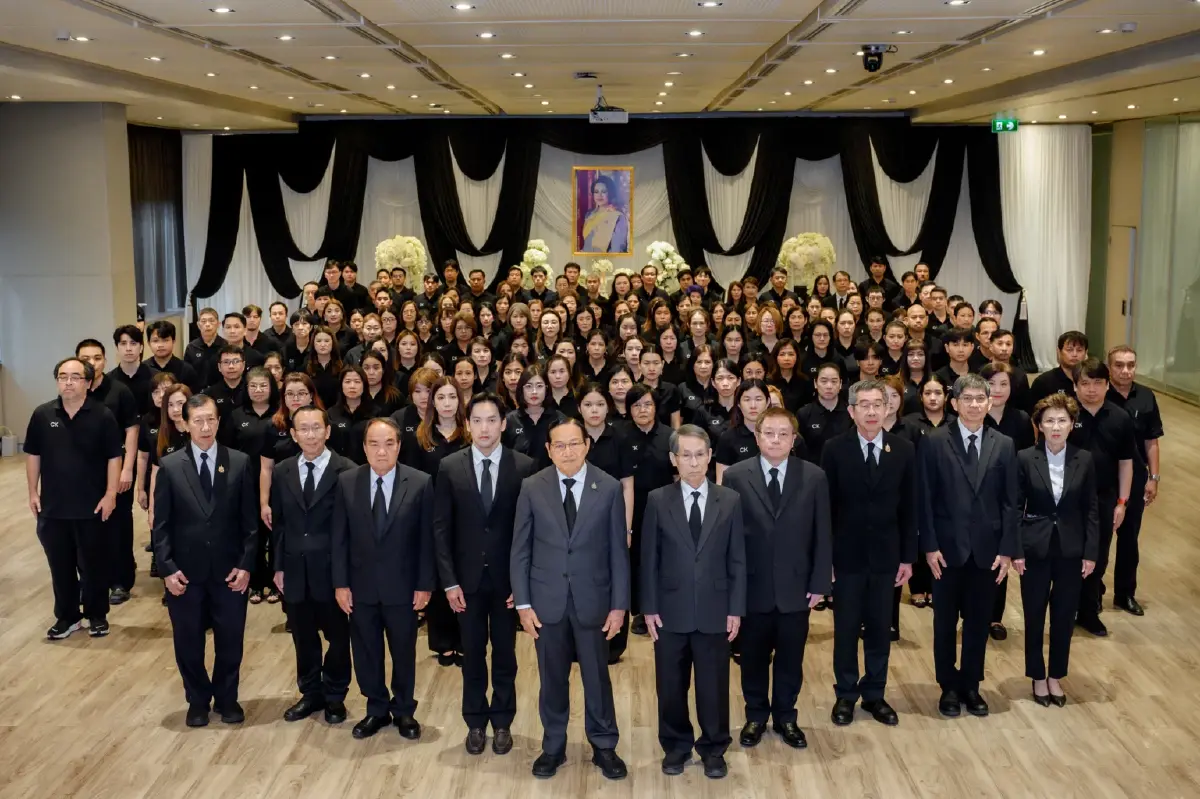 ช.การช่าง ถวายอาลัยและน้อมรำลึกในพระมหากรุณาธิคุณ สมเด็จพระพันปีหลวง