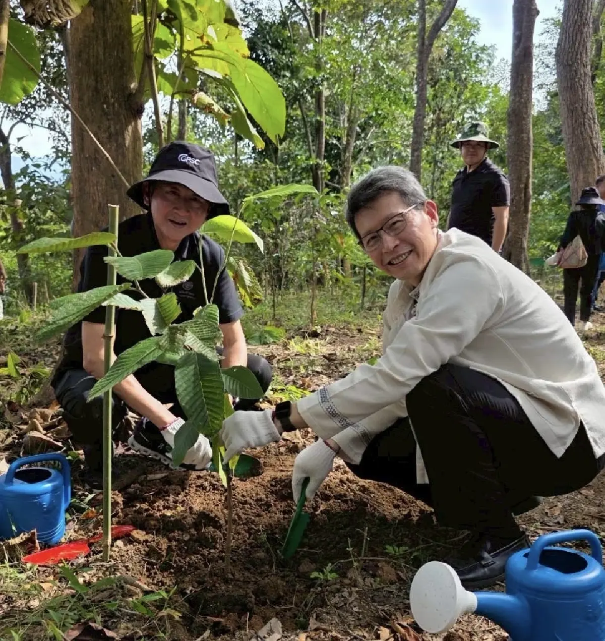 GPSC ร่วมมูลนิธิแม่ฟ้าหลวงฯ ฟื้นฟูป่าชุมชนกักเก็บคาร์บอน