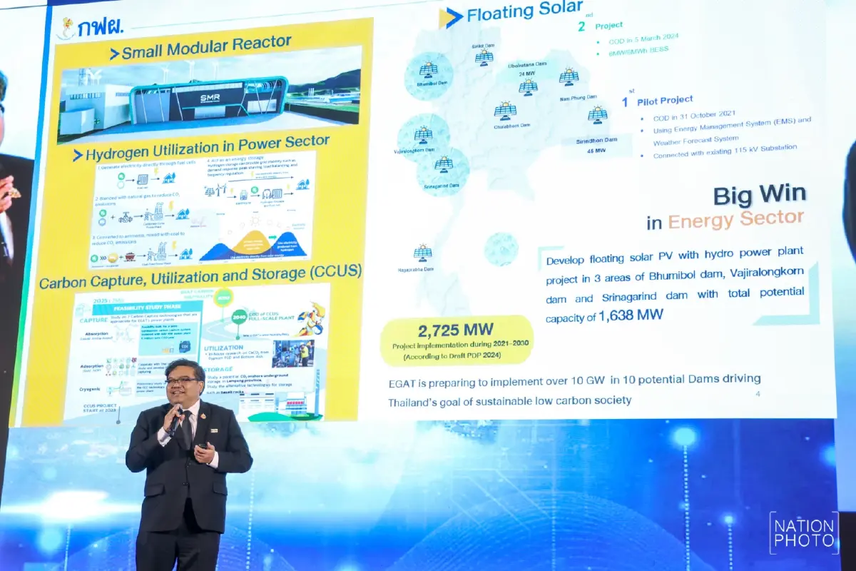 กฟผ. ชี้ดีมานด์ Data Center พุ่งทะลุหมื่นเมกะวัตต์ เร่งคัดกรอง-ดันพลังงานสะอาด