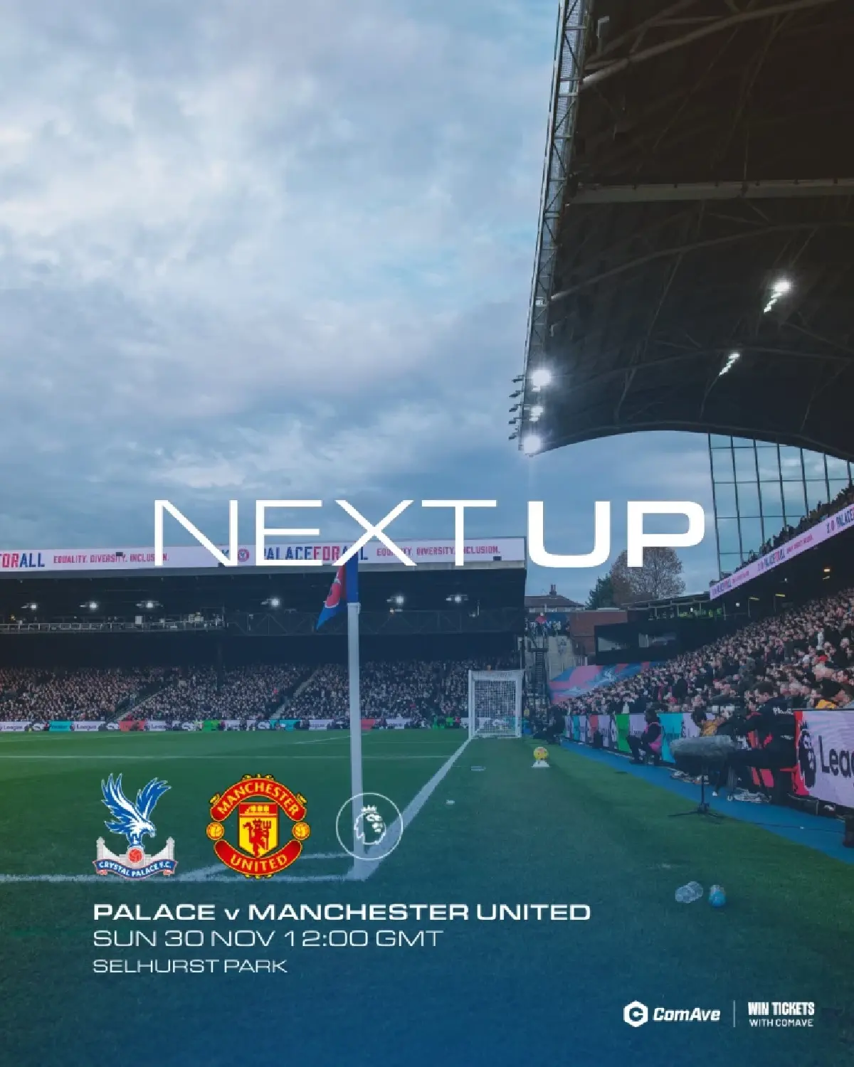 ถ่ายทอดสด คริสตัล พาเลซ พบ แมนยู พรีเมียร์ลีก วันนี้ 30 พ.ย.68