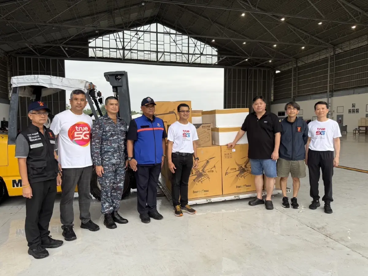 ภารกิจด่วนฝ่าน้ำท่วม ทรูส่งฝูงโดรนบรรทุก “ความห่วงใย” เข้าสู่ Zone 8 หลัง รพ.หาดใหญ่