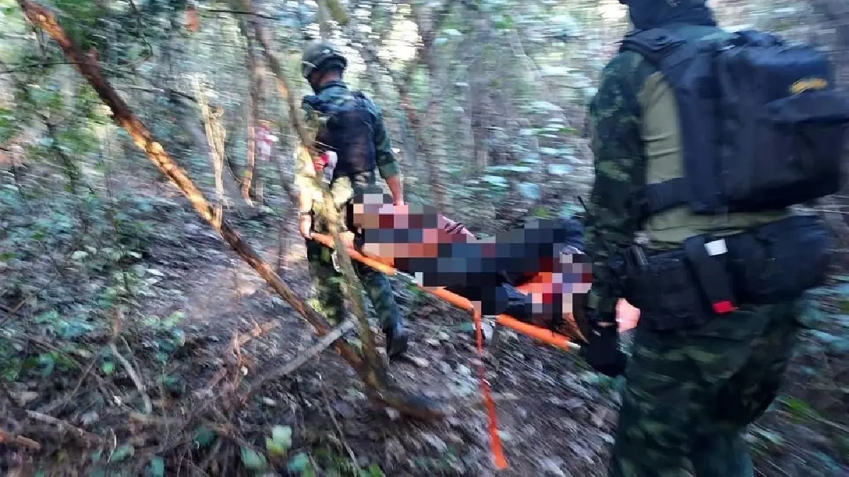กองกำลังบูรพา ช่วย "ชาวจีน" เหยียบกับระเบิด ระหว่างลักลอบเข้าไทย