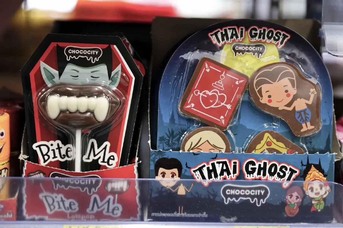 ช็อกโกแลตธีมฮาโลวีน