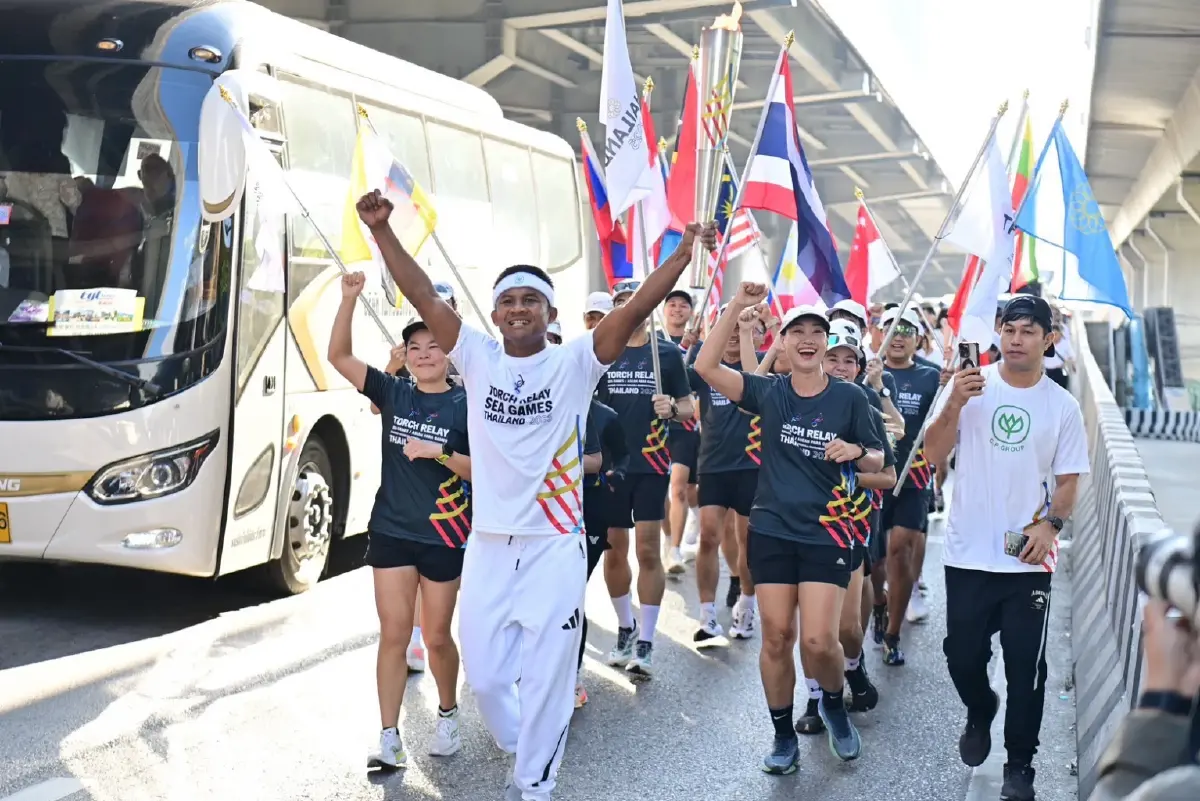 ซีพีผนึกกำลังอัญเชิญไฟซีเกมส์-อาเซียนพาราเกมส์ 2025 โดย "บัวขาว" จุดพลังใจคนไทย