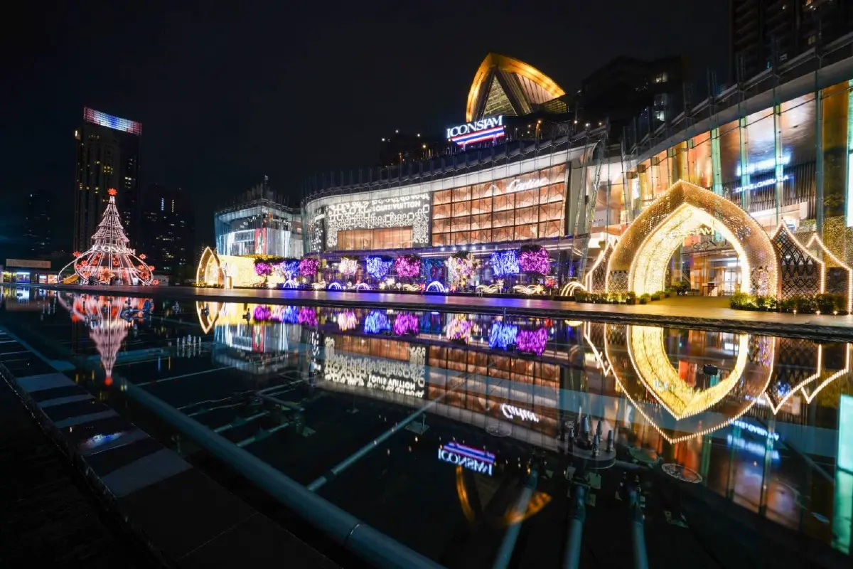 ไอคอนสยามจุดประกายสุขปลายปี! มหัศจรรย์แสงสี Thaiconic Lighting Symphony ริมเจ้าพระยา