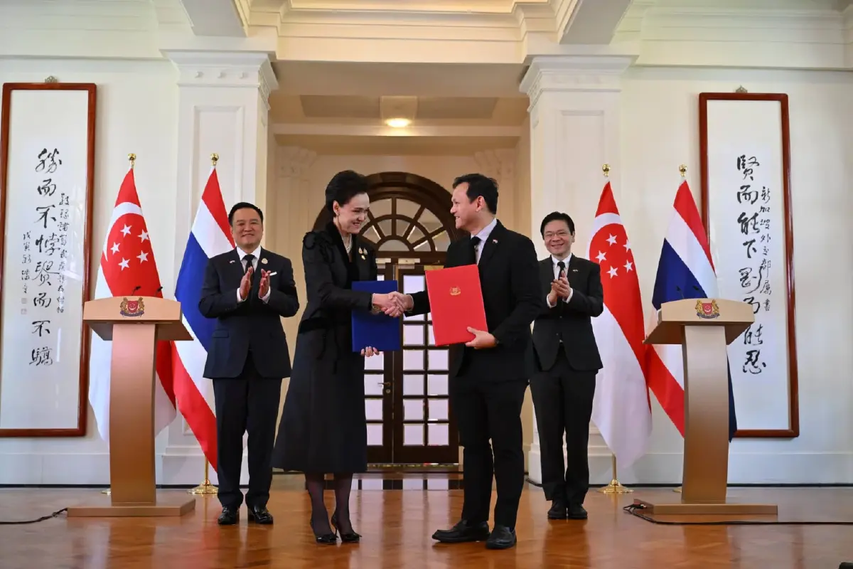 ไทยลงนามความร่วมมือขายข้าวให้สิงคโปร์5 ปี ไม่เกิน 100,000 ตัน