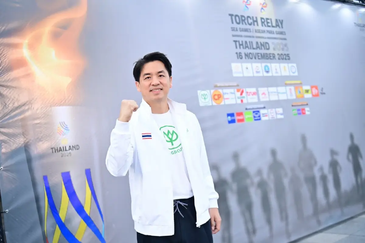 ซีพีผนึกกำลังอัญเชิญไฟซีเกมส์-อาเซียนพาราเกมส์ 2025 โดย "บัวขาว" จุดพลังใจคนไทย
