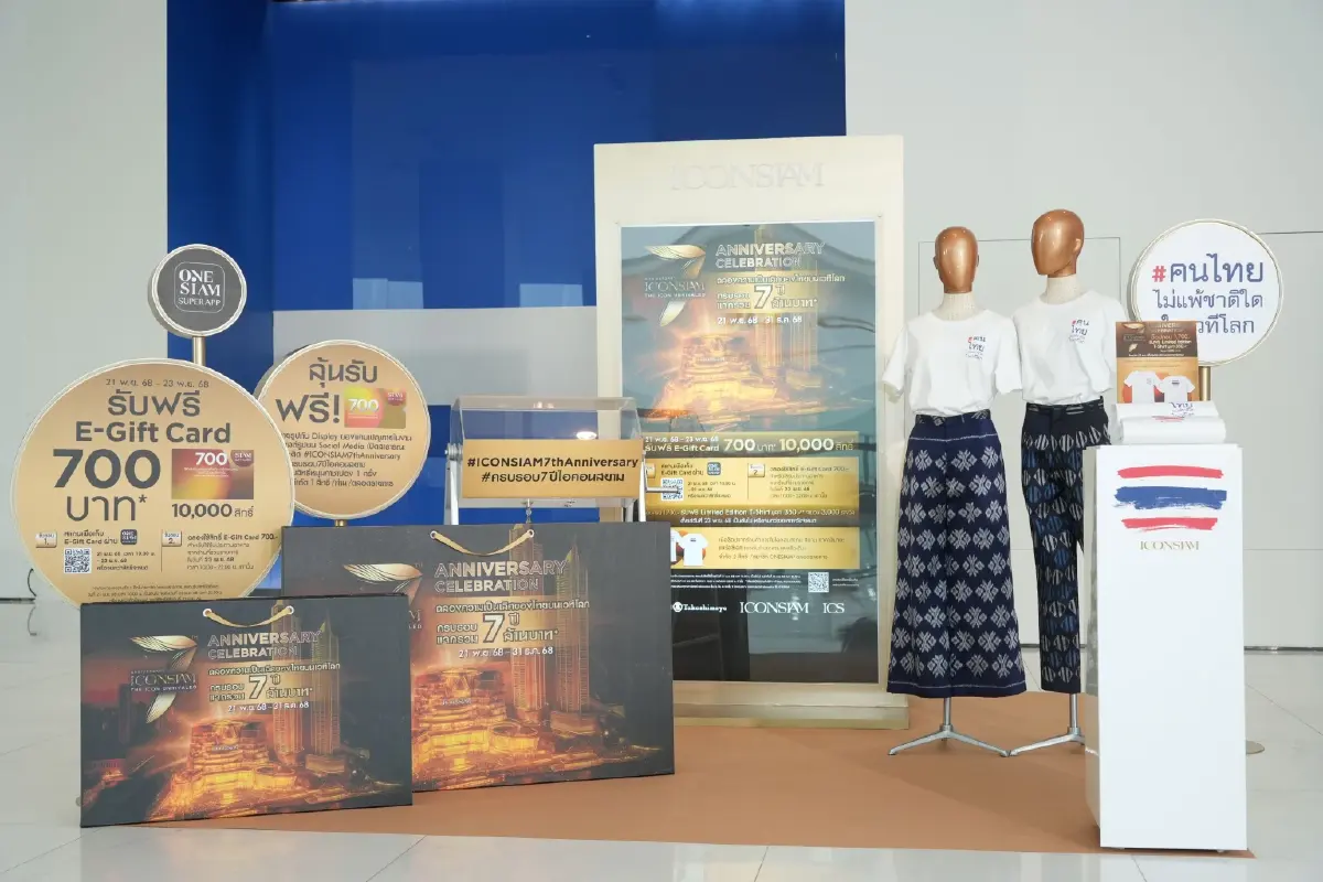 ไอคอนสยามฉลอง 7 ปี! มาร์ค ต้วน นำทัพศิลปินดัง เคานต์ดาวน์ริมเจ้าพระยา