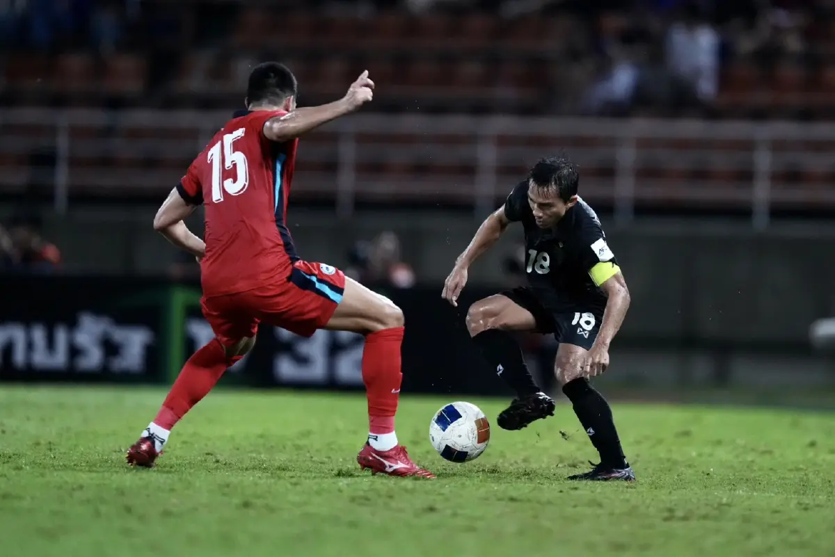 ผลบอล ทีมชาติไทย เฉือนชนะสิงคโปร์ 3-2 "จู๊ด-เบลล์"บอดโทษประเดิม