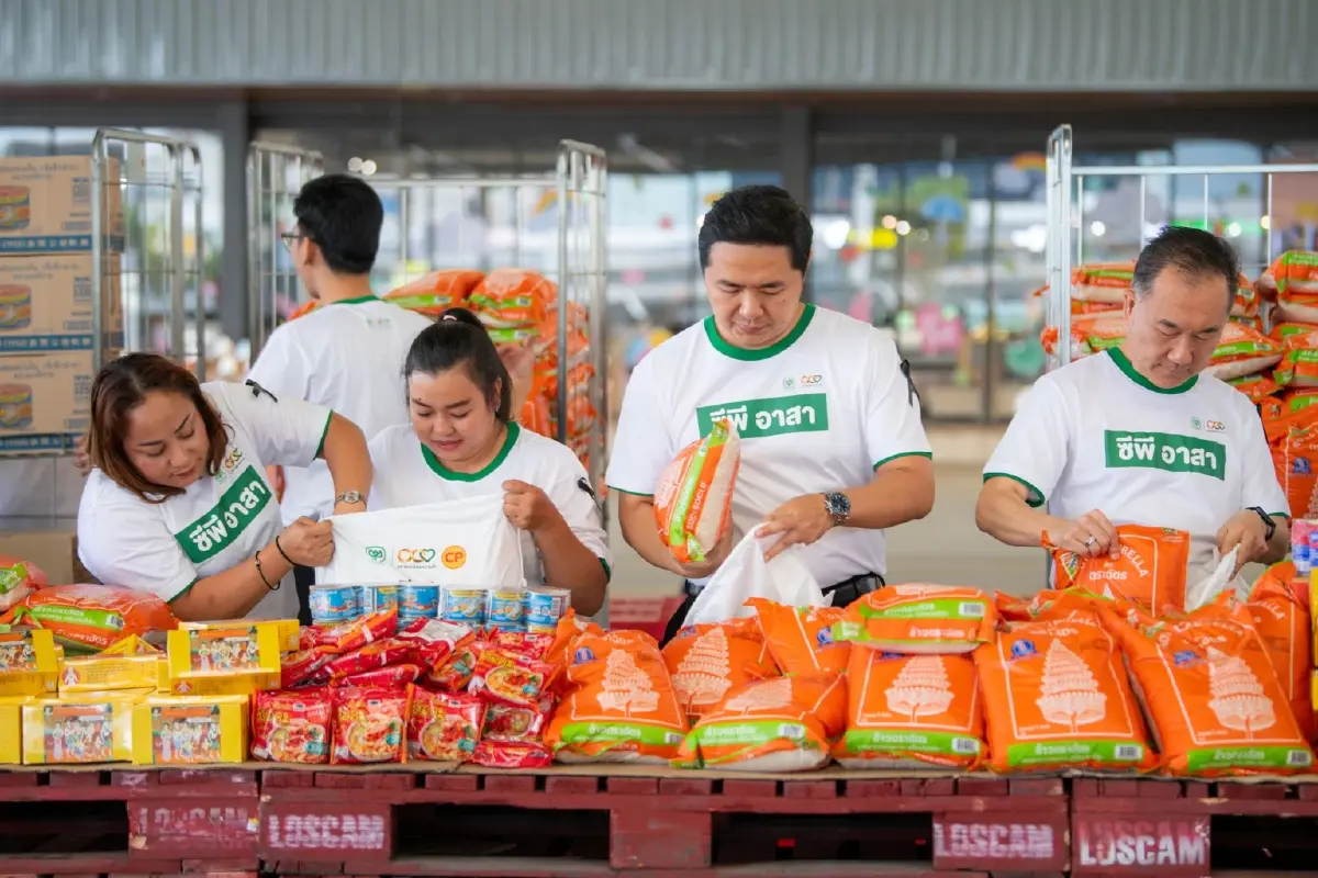 ซีพีร้อยเรียงพลังดี! ซีอีโอ “ศุภชัย” นำทีมช่วย 10 จังหวัดใต้ฝ่าน้ำท่วม