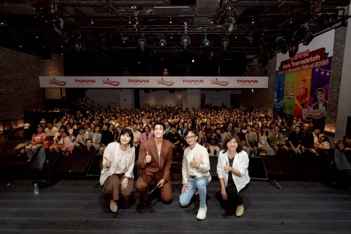 "อาเล็ก"ดันไทยเที่ยวไต้หวัน ส.ค. โต 19.12% สูงสุดรอบปี