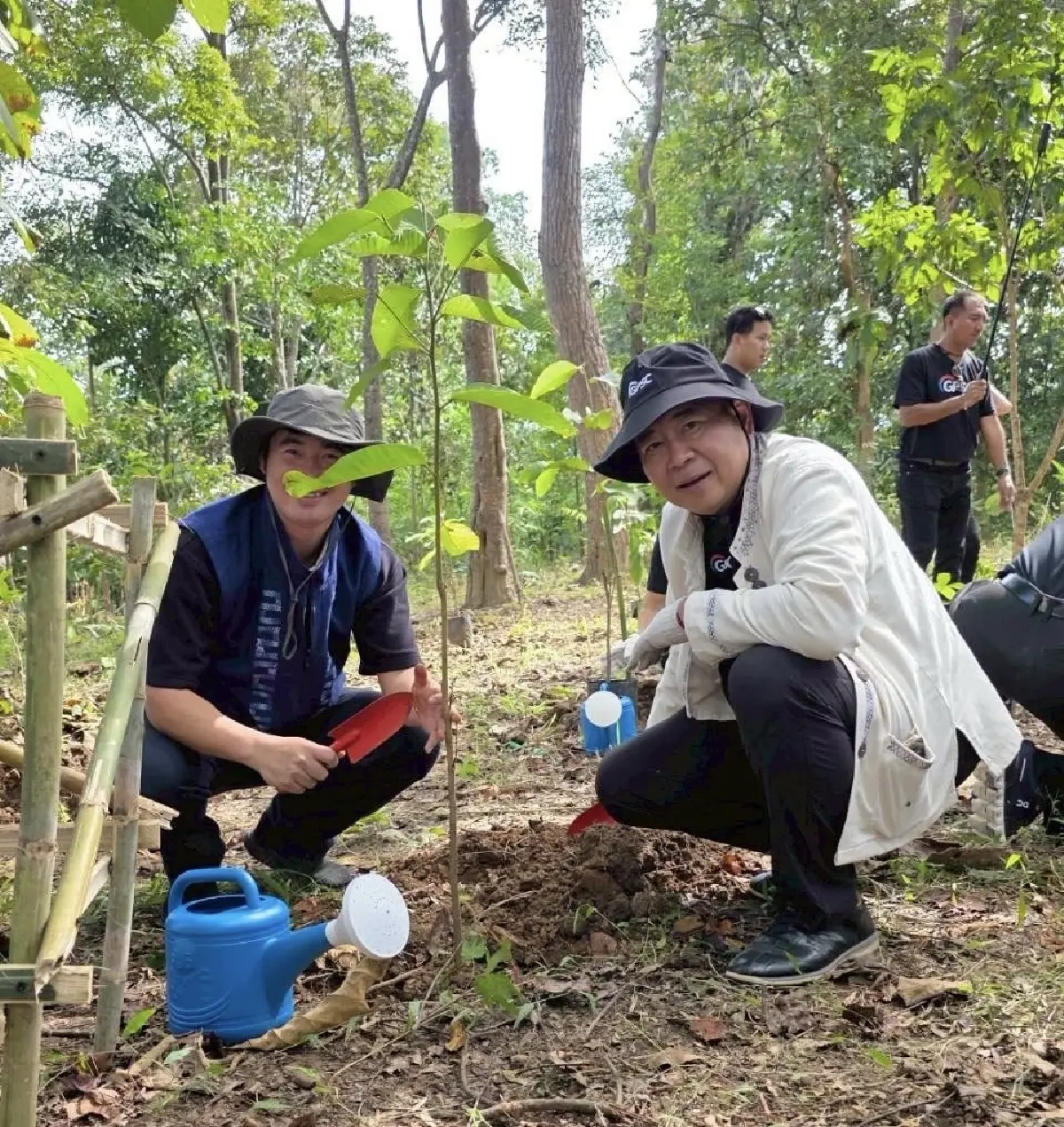 GPSC ร่วมมูลนิธิแม่ฟ้าหลวงฯ ฟื้นฟูป่าชุมชนกักเก็บคาร์บอน