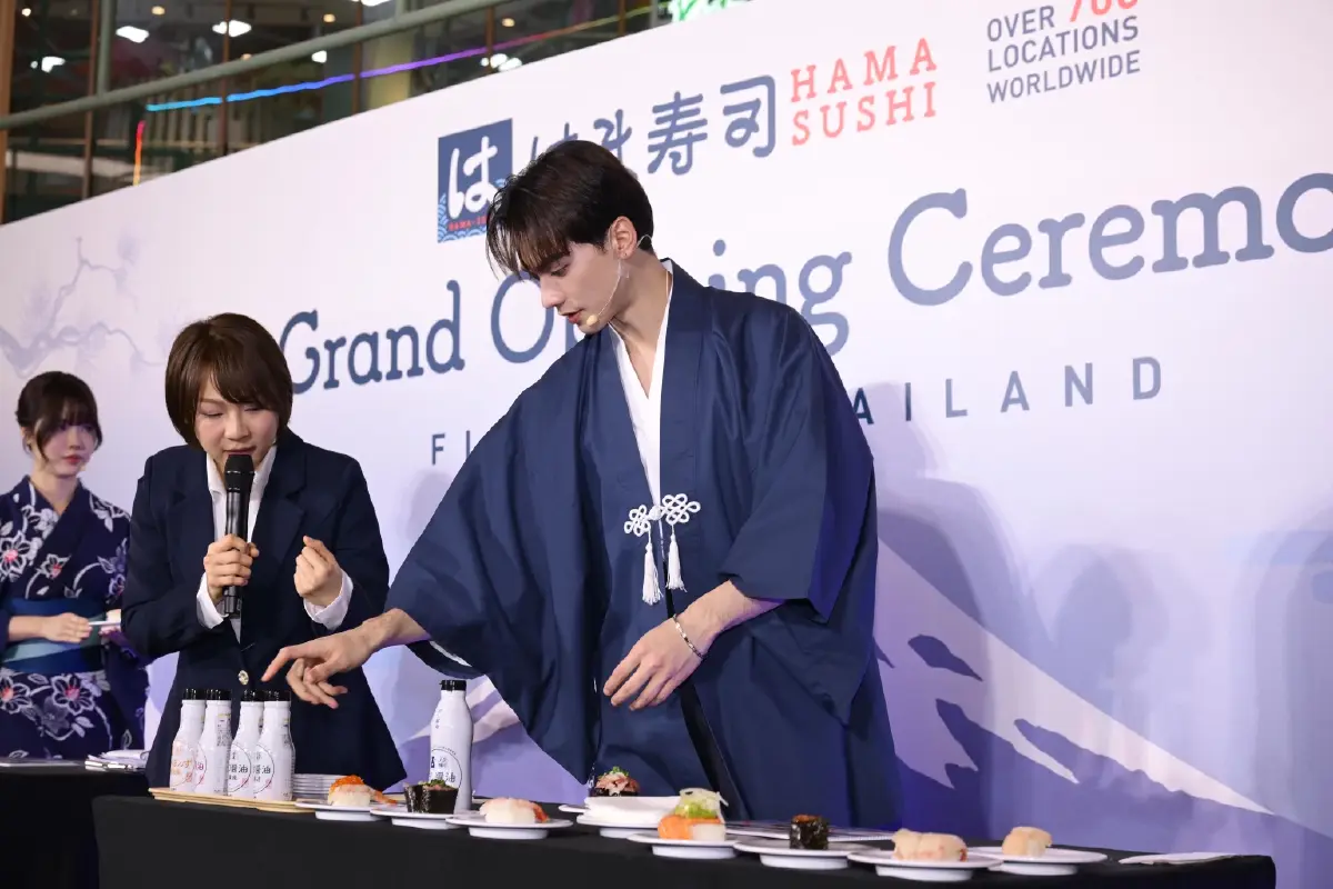 HAMA-SUSHI เปิดตัวสาขาแรกในไทยที่เซ็นทรัล ปิ่นเกล้า ชูระบบ “เสิร์ฟตรง”