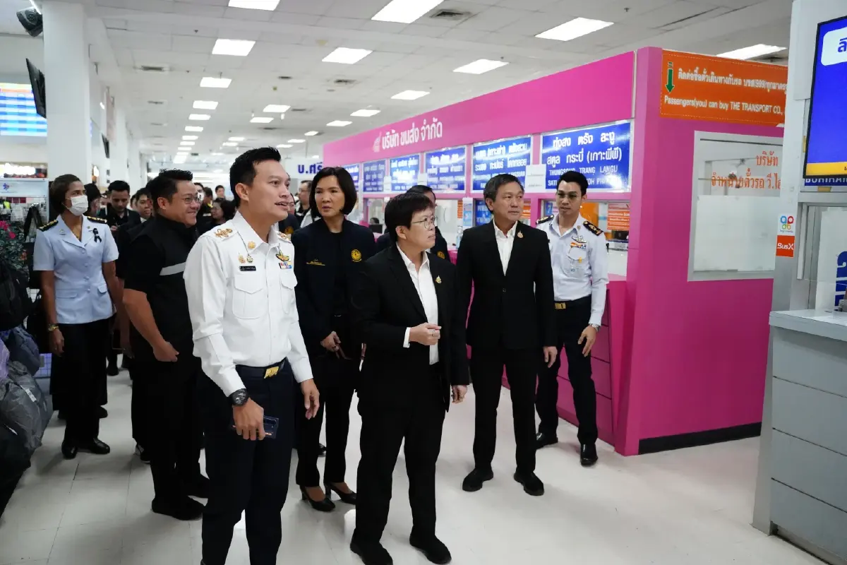 บขส. เตรียมความพร้อมรถโดยสาร – คนขับรถ อำนวยความสะดวกช่วงปีใหม่