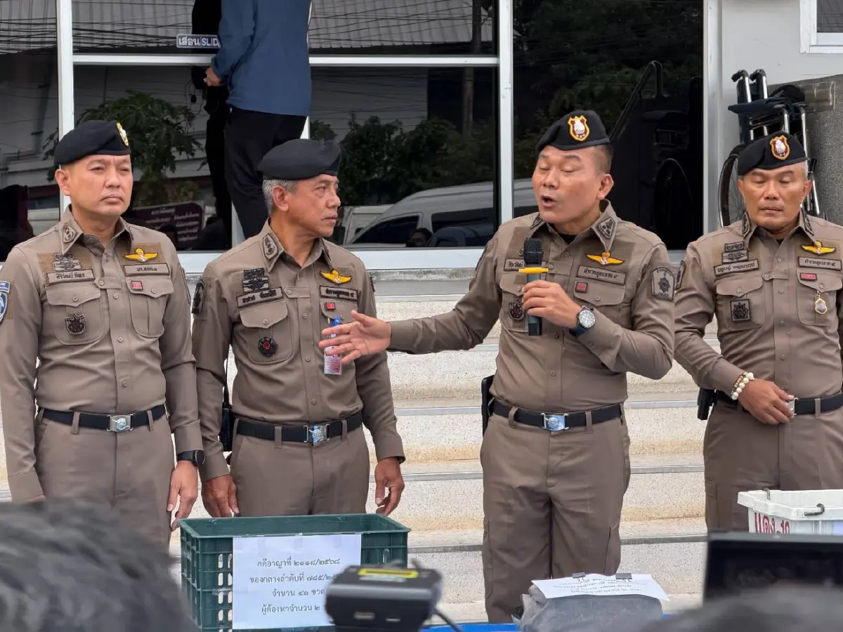 จับแล้ว 6 ราย "แก๊งปล้นรถไฟ" ลักสินค้า ช่วงน้ำท่วมหาดใหญ่