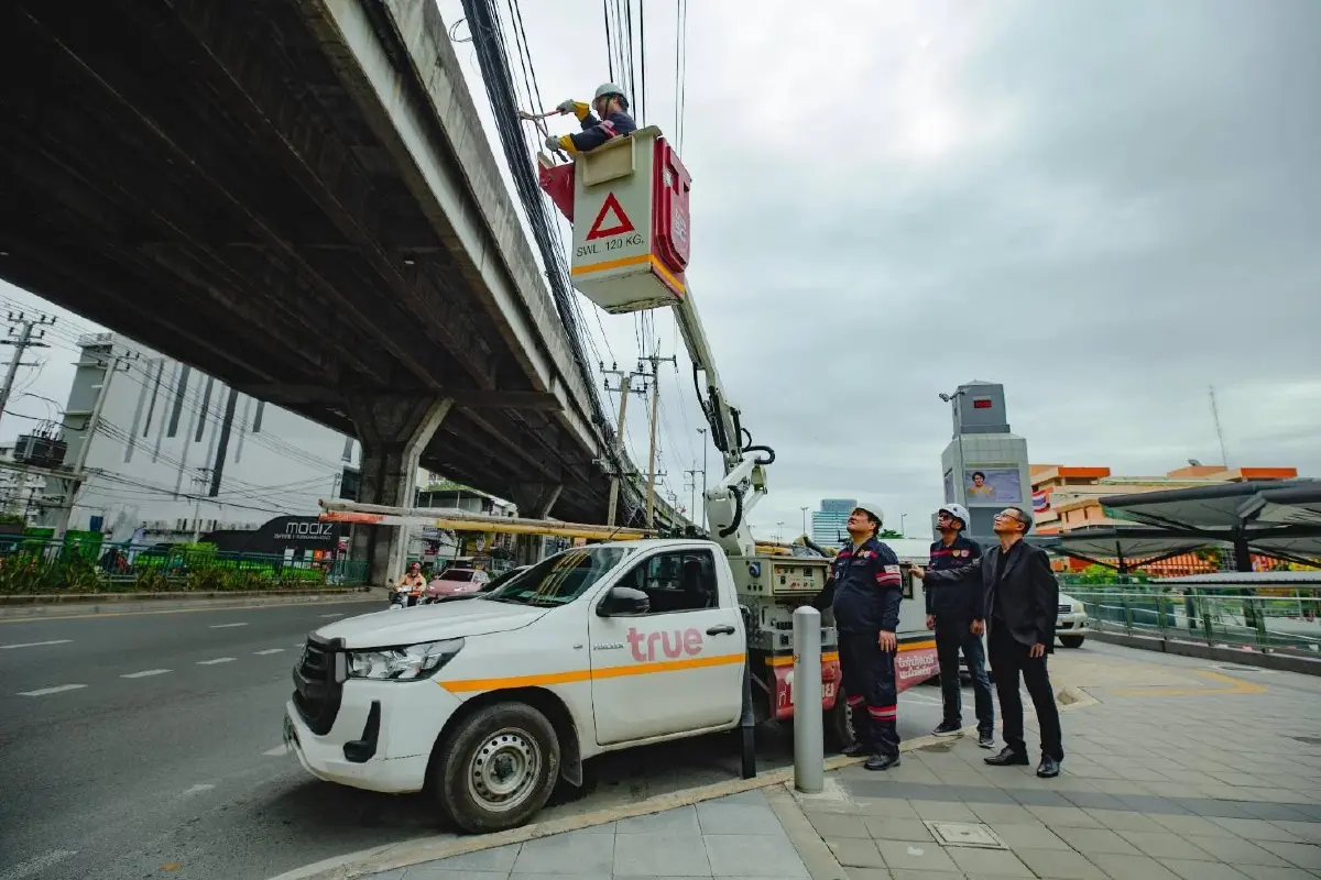 ทรู-MEA ผนึกกำลัง! พลิกโฉม 'รามคำแหง' จัดระเบียบสายลงใต้ดิน ต้อนรับซีเกมส์ 2025 ยกระดับทัศนียภาพเมือง