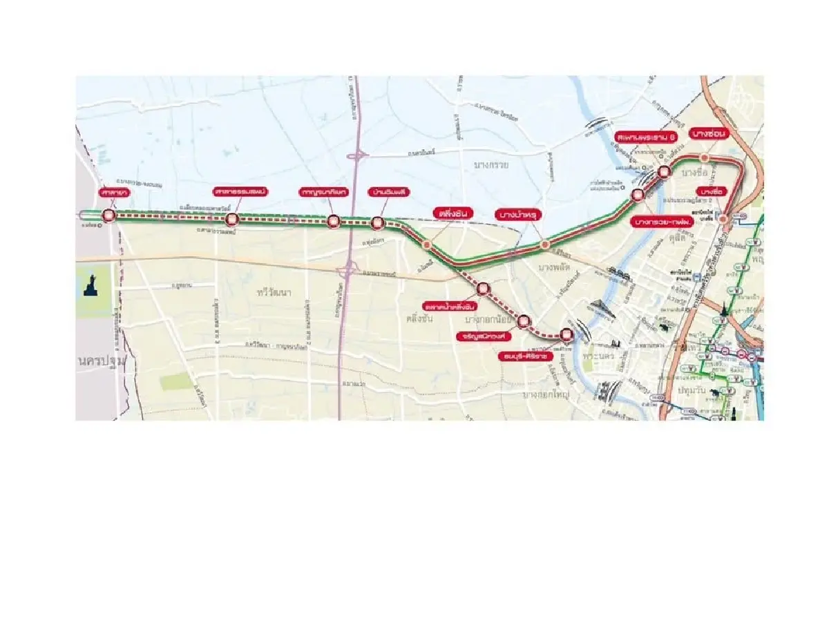 รฟท. จ่อสร้างส่วนต่อขยาย 'รถไฟสายสีแดง' ถึงม.ธรรมศาสตร์ รังสิต และ ศาลายา