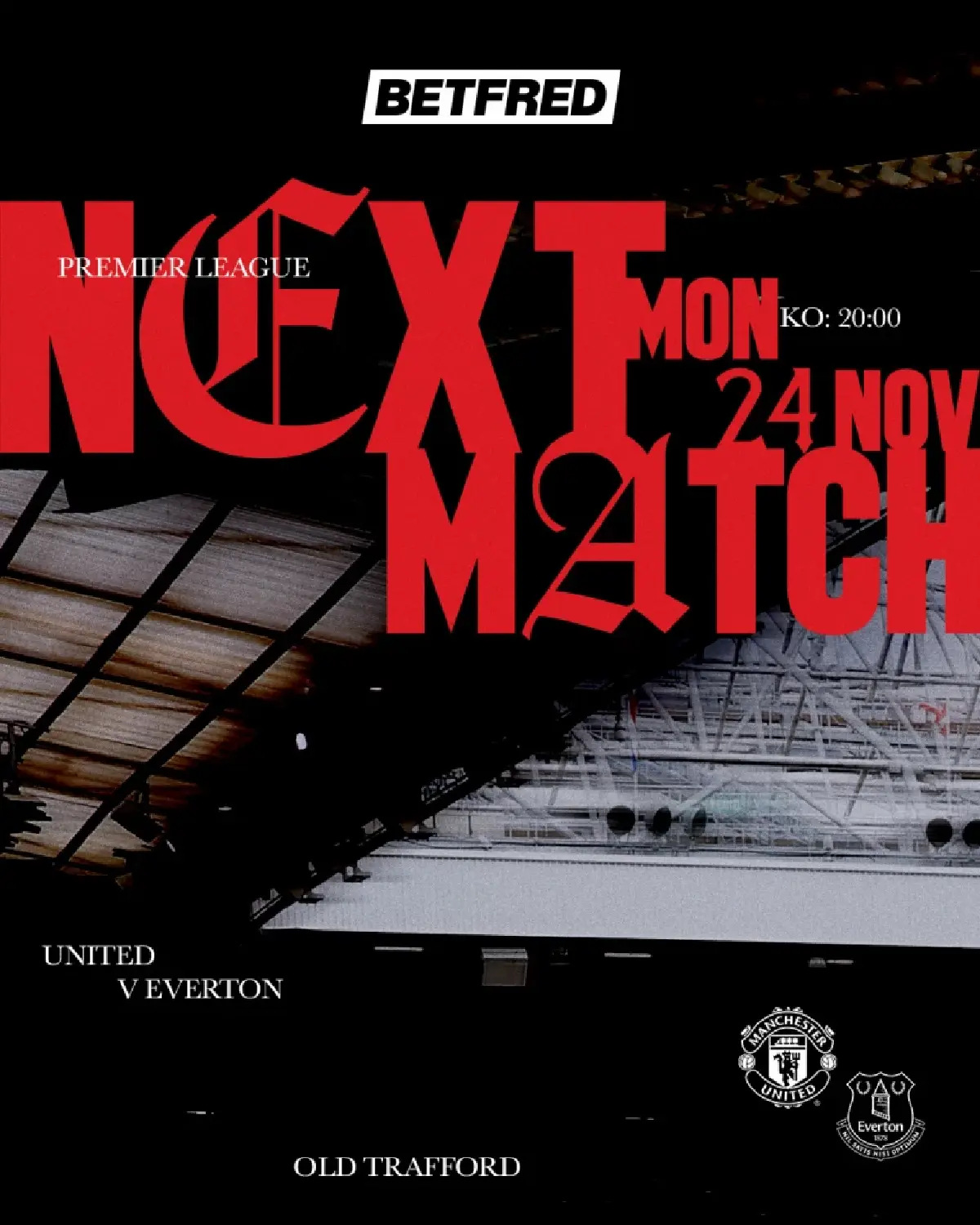 LIVE ดูบอลสด ถ่ายทอดสด แมนยู พบ เอฟเวอร์ตัน พรีเมียร์ลีก วันนี้