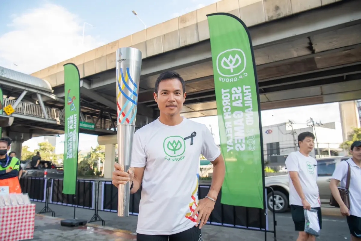 ซีพีผนึกกำลังอัญเชิญไฟซีเกมส์-อาเซียนพาราเกมส์ 2025 โดย "บัวขาว" จุดพลังใจคนไทย