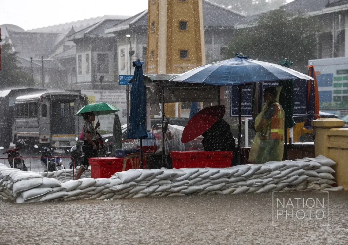 GISTDA ยืนยันภาพดาวเทียม “นนทบุรี–ปทุมธานี–กรุงเทพฯ” ถูกน้ำท่วม